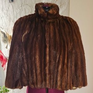 VINTAGE JL Hudson Co Fur Coat